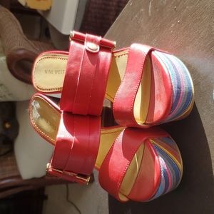 NINE WEST wedge Sandals